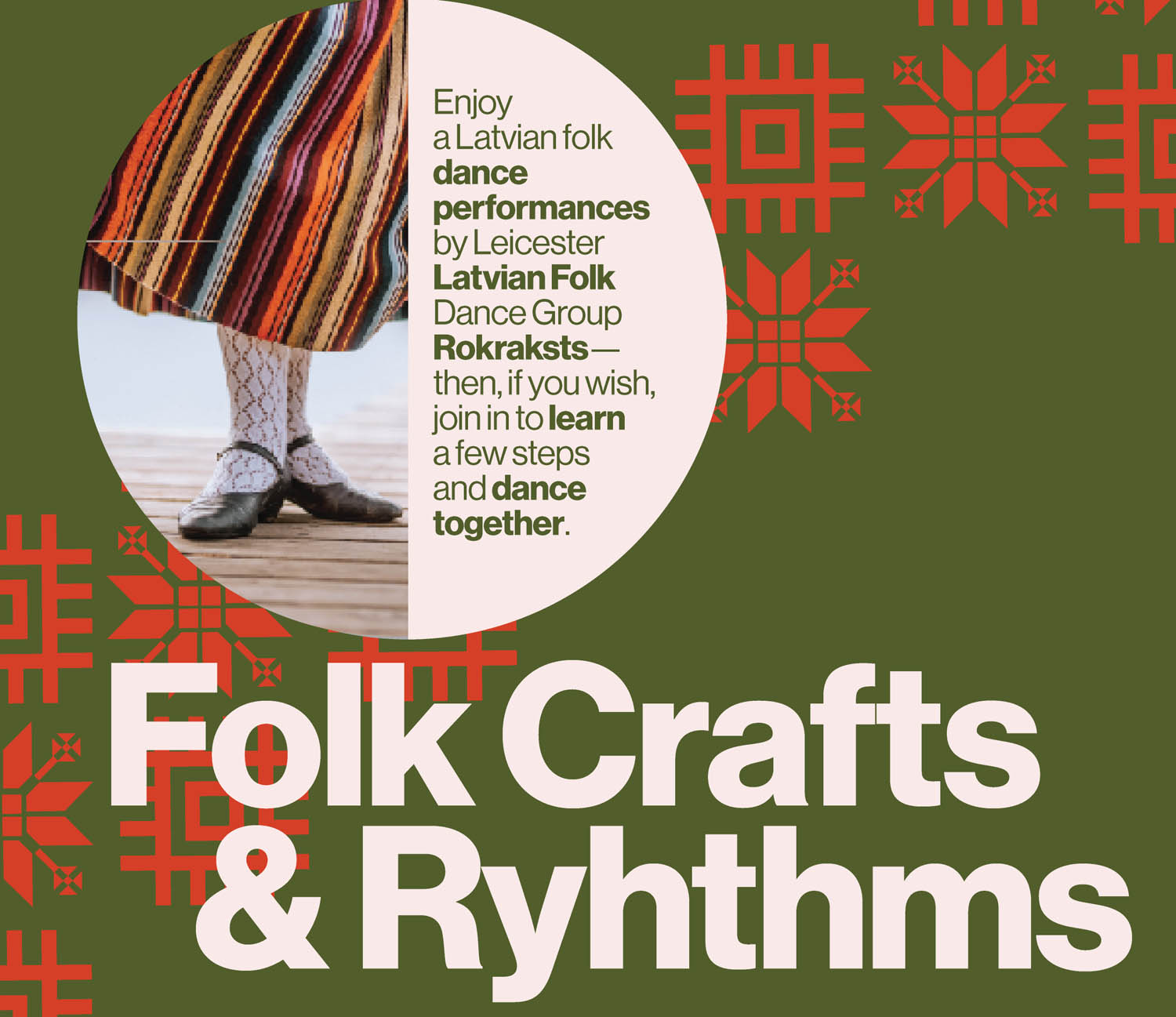 Folk Crafts & Rhythms at the Guildhall - Latvian Folk Dance Day